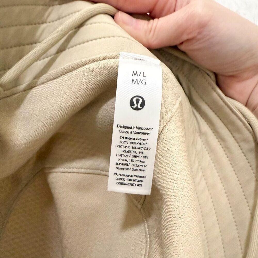 Lululemon Womens Nylon Bucket Hat Trench Size M/L Casual Neutral Athleisure - Picture 5 of 6
